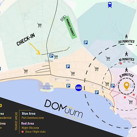 Apartment Domuum Holidays - Arquus V Salou